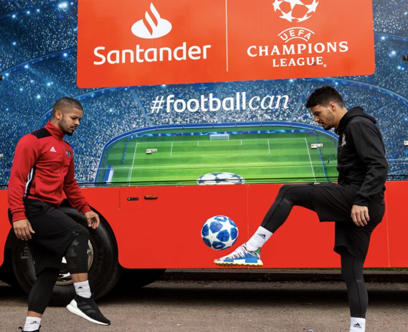 Santander UEFA Champions League F2 Freestylers